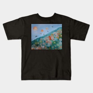 Waiting for the bloom Kids T-Shirt